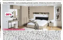 Agata Meble Szafka 1D 60/38 Cremona oferta
