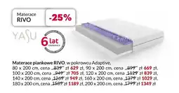 Agata Meble Materac piankowy RIVO 80x200 cm oferta