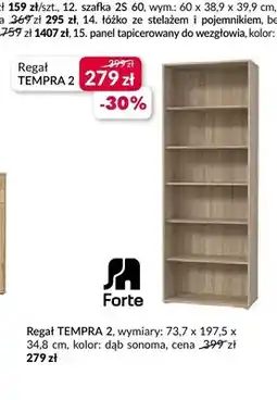 Agata Meble Regał Tempra 2 oferta