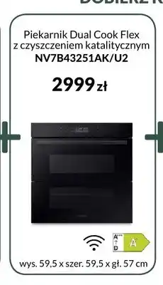 Agata Meble Piekarnik Dual Cook Flex z czyszczeniem katalitycznym Samsung oferta
