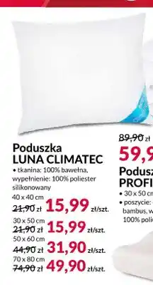Agata Meble Poduszka LUNA CLIMATEC 40x40 cm oferta