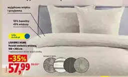 Lidl Pościel renforcé z wiskozą Livarno Home 160x200 cm oferta
