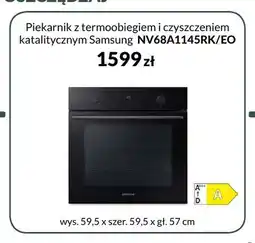 Agata Meble Piekarnik z termoobiegiem i czyszczeniem katalitycznym Samsung oferta