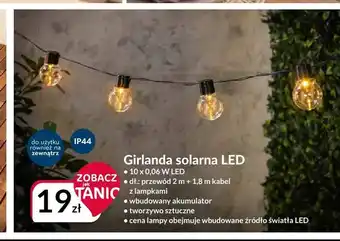 Girlanda solarna LED