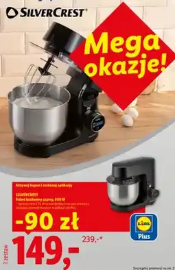 Lidl Robot kuchenny SilverCrest czarny 600W oferta