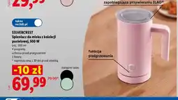 Lidl Spieniacz do mleka Silvercrest 500W oferta