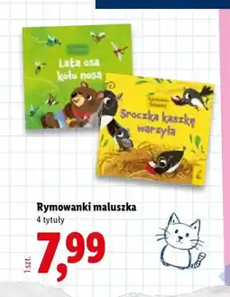 Lidl Książka Rymowanki maluszka oferta