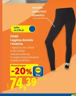 Lidl Legginsy damskie Puma oferta