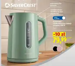 Lidl Czajnik elektryczny Silvercrest oferta