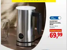Lidl Spieniacz do mleka Silvercrest oferta