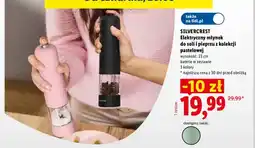 Lidl Elektryczny młynek do soli i pieprzu Silvercrest oferta