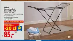 Lidl Suszarka do ubrań Vileda Universal One Black oferta