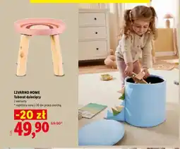 Lidl Taboret dziecięcy Livarno Home oferta