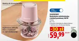 Lidl Rozdrabniacz wielofunkcyjny Silvercrest 500W oferta