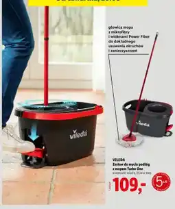 Lidl Zestaw do mycia podłóg z mopem Vileda Turbo One oferta