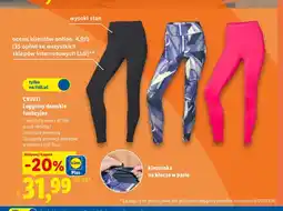 Lidl Legginsy damskie funkcyjne Crivit oferta