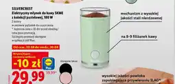 Lidl Elektryczny młynek do kawy Silvercrest SKME oferta