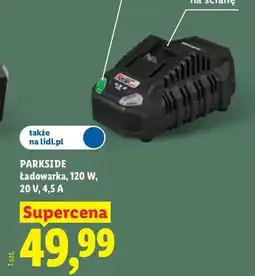 Lidl Ładowarka Parkside 120W oferta