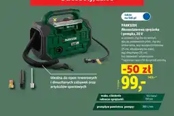 Lidl Akumulatorowa sprężarka i pompka Parkside oferta