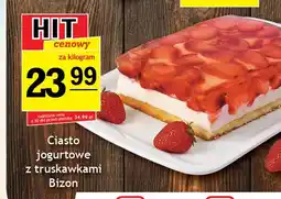 Gram Market Ciasto jogurtowe z truskawkami Bizon oferta