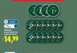 Lidl Zestaw 4 tarcz tnących Parkside Ø 125 mm oferta