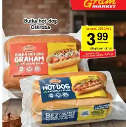 Gram Market Bułka hot-dog Graham Oskroba oferta