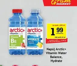 Gram Market Napój Arctic+ Vitamin Water Balance o smaku truskawka poziomka oferta