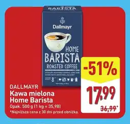 ALDI Kawa mielona Dallmayr Home Barista oferta