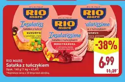 ALDI Sałatka z tuńczykiem Rio Mare Insalatissime Kukurydza oferta