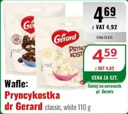 Eurocash Wafle: Pryncykostka dr Gerard classic, white oferta