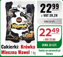 Eurocash Cukierki: Krówka Mleczna Wawel oferta