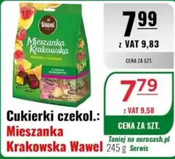 Eurocash Cukierki czekol. Mieszanka Krakowska Wawel oferta