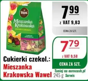 Eurocash Cukierki czekol. Mieszanka Krakowska Wawel oferta