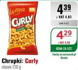 Eurocash Chrupki: Curly classic oferta