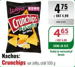 Eurocash Crunchips Nachos Ser żółty oferta