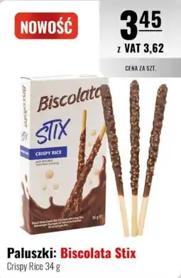 Eurocash Paluszki: Biscolata Stix Crispy Rice oferta