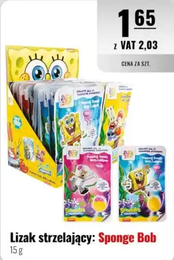Eurocash Lizak strzelający: Sponge Bob oferta