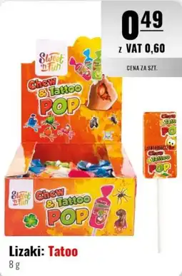 Eurocash Sweet 'n' Fun Chew & Tattoo POP oferta