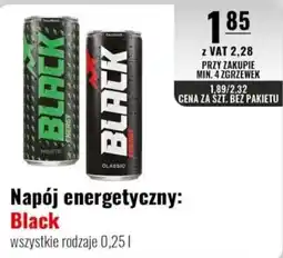 Eurocash Napój energetyczny: Black oferta