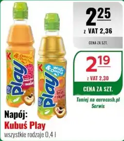 Eurocash Napój: Kubuś Play oferta