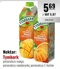 Eurocash Nektar: Tymbark pomarańcza-mango, pomarańcza-mandarynka, pomarańcza oferta