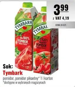 Eurocash Sok: Tymbark pomidor, pomidor pikantny oferta