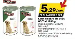 Bricomarche Karma mokra dla psów GO/ON! oferta