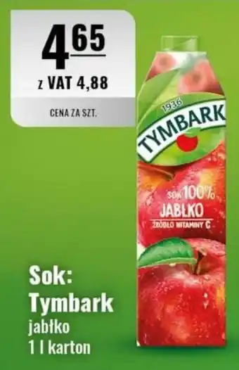 Eurocash Sok: Tymbark jabłko oferta