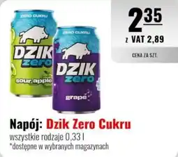 Eurocash Napój: Dzik Zero Cukru oferta