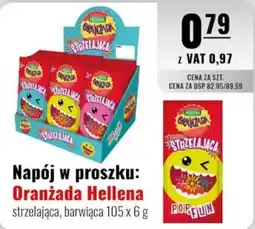 Eurocash Napój w proszku: Oranżada Hellena strzelająca, barwiąca oferta