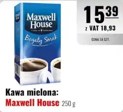 Eurocash Kawa mielona: Maxwell House oferta