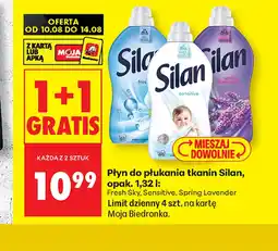 Biedronka Płyn do płukania tkanin Silan oferta