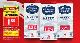 Biedronka Mleko Mleczna Dolina oferta