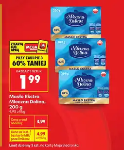 Biedronka Masło Mleczna Dolina oferta